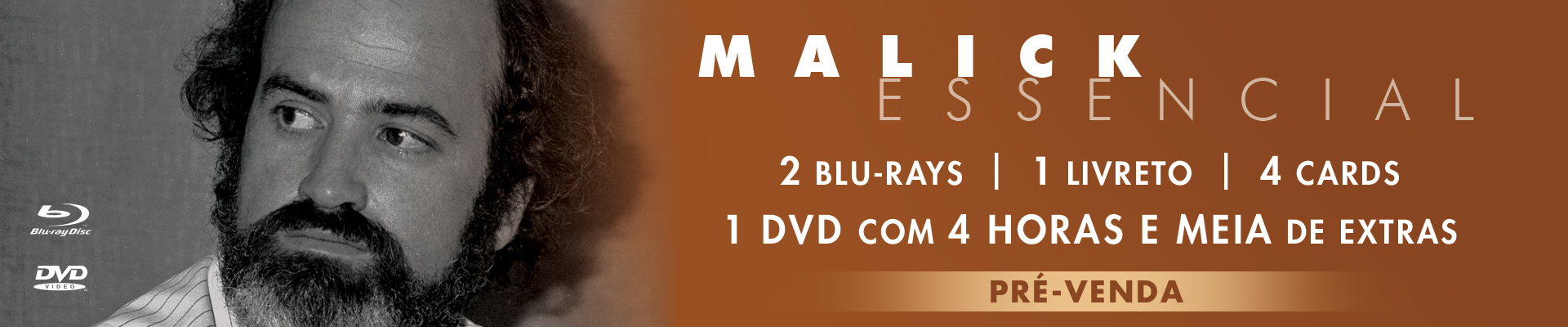 Pré-Venda Blu-ray: Malick Essencial