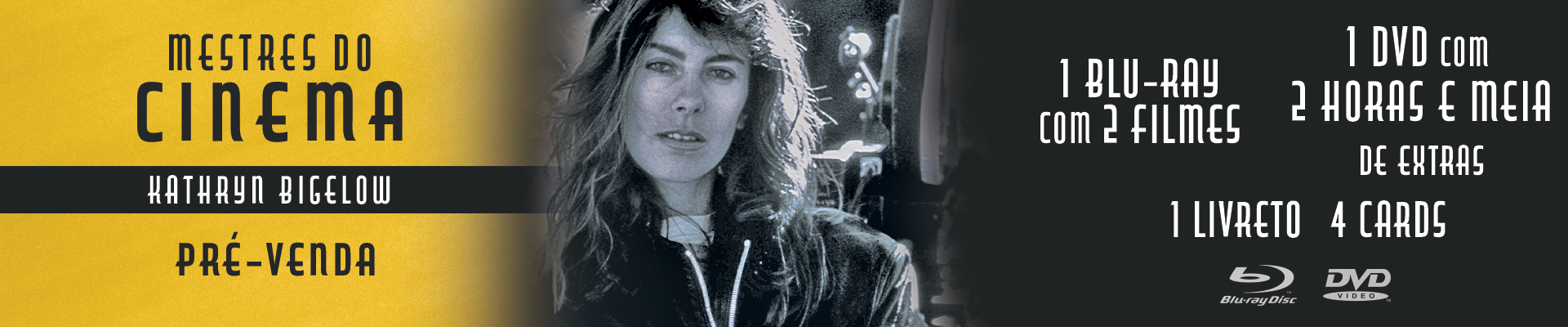 Blu-ray: Mestres do Cinema: Kathryn Bigelow