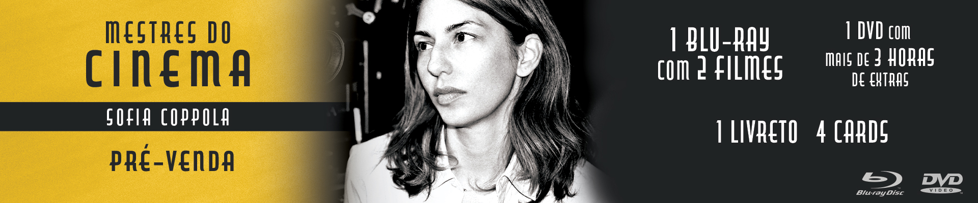 Blu-ray: Mestres do Cinema: Sofia Coppola