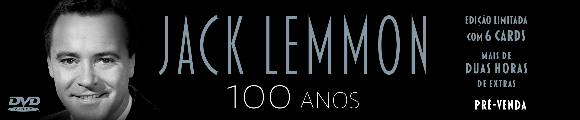 Pré-Venda: Jack Lemmon 100 Anos