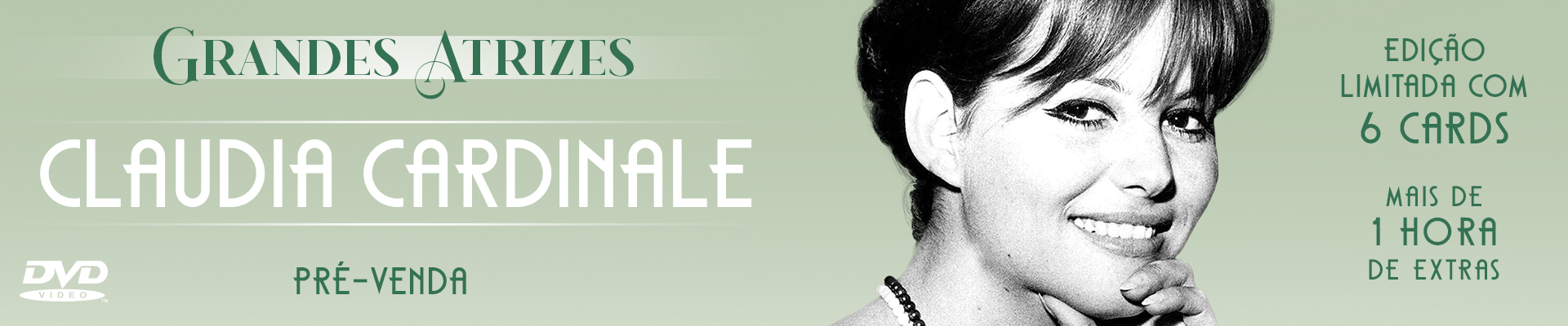 Pré-Venda Grandes Atrizes: Claudia Cardinale