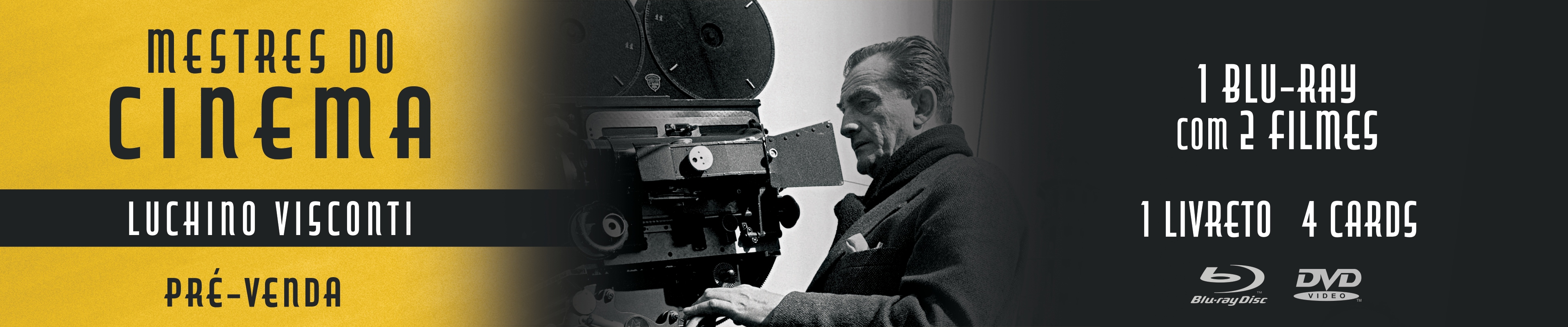 Blu-ray Mestres do Cinema: Luchino Visconti