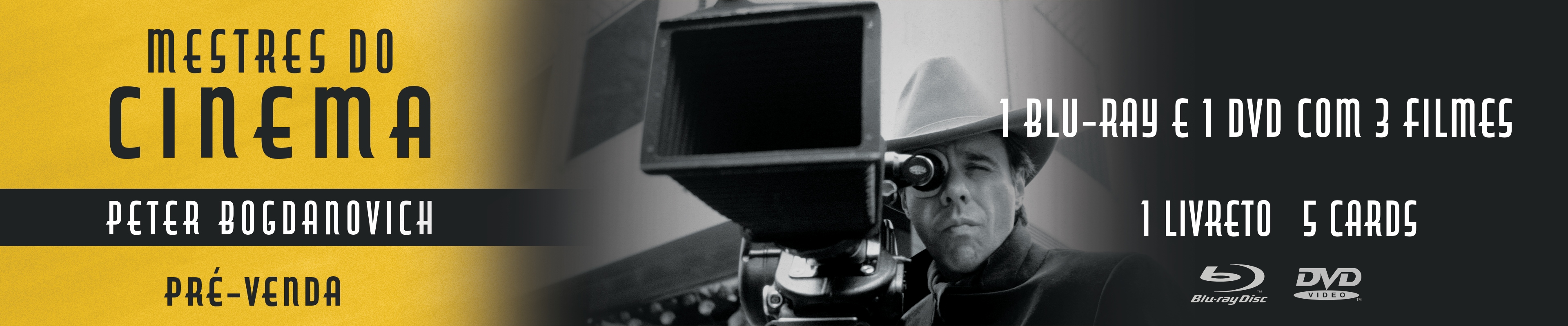Blu-ray Mestres do Cinema: Peter Bodganovich