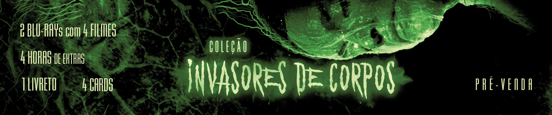 Pré-Venda Blu-ray: Coleção Invasores de Corpos