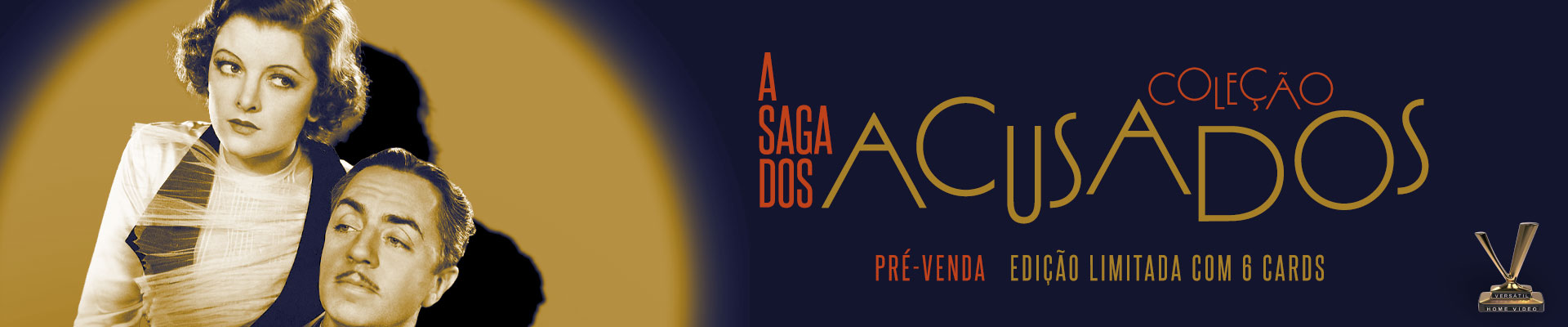 Pré-venda: Coleção A Saga dos Acusados