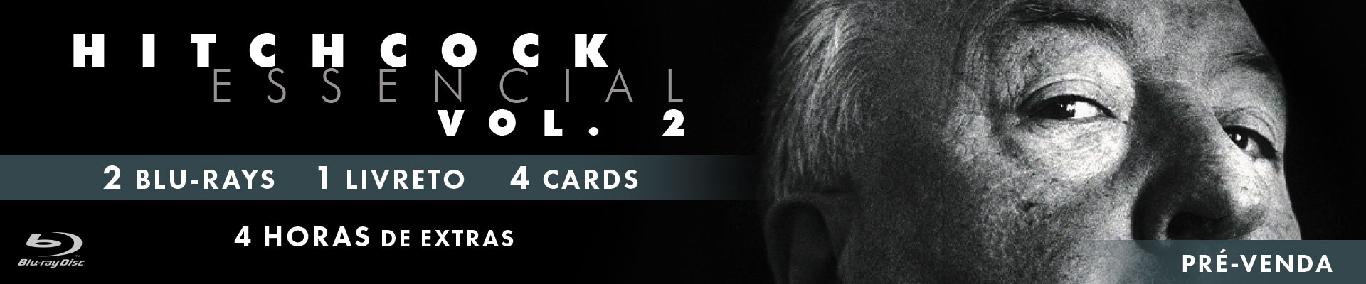 Pré-Venda Blu-ray: Hitchcock Essencial Vol. 2