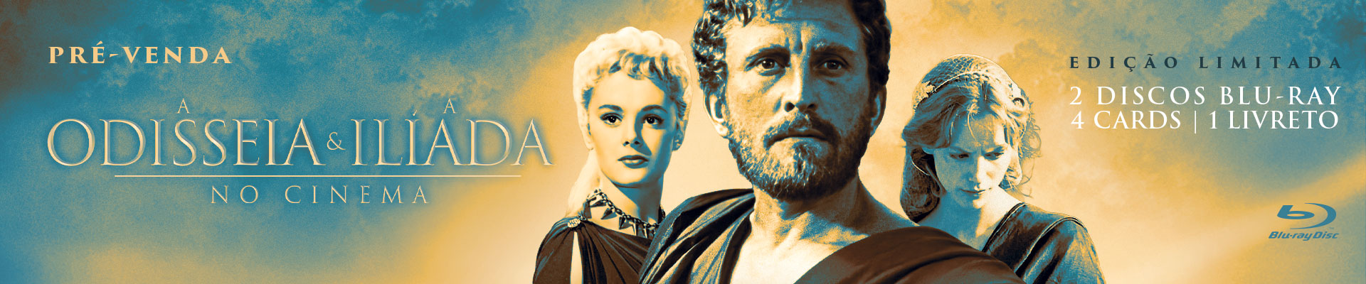 Pré-Venda Blu-ray: A Odisseia & a Ilíada no Cinema