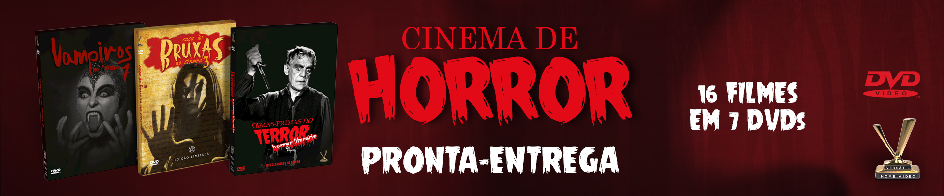Lançamentos Pacote: Cinema de Horror 
