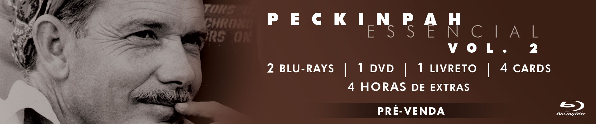 Pré-Venda Blu-ray: Peckinpah Essencial Vol. 2