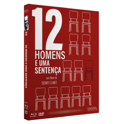 Blu-ray: 12 Homens e Uma Sentença - Edição Definitiva Limitada Com