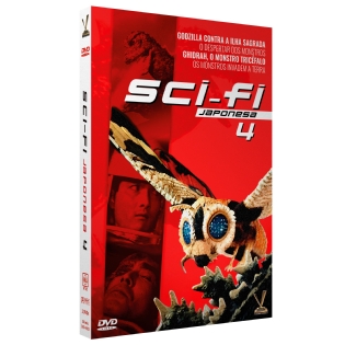 DVD - Sci-Fi Japonesa Vol. 4 - Edição Limitada Com 4 Cards (2 DVDs)