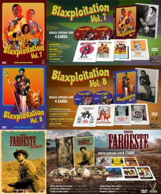 DVD - Lançamentos Pacote: Clássicos Noir (9 DVDs 18 Filmes)