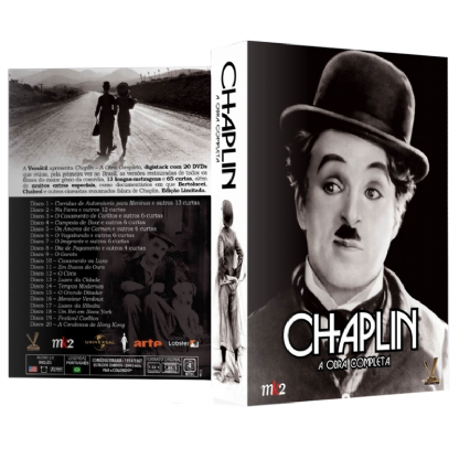 Chaplin - A Obra Completa (Digistack com 20 DVDs)