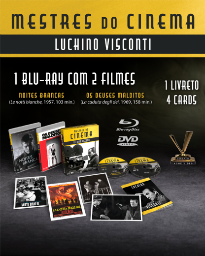 Blu-ray Mestres do Cinema: Luchino Visconti