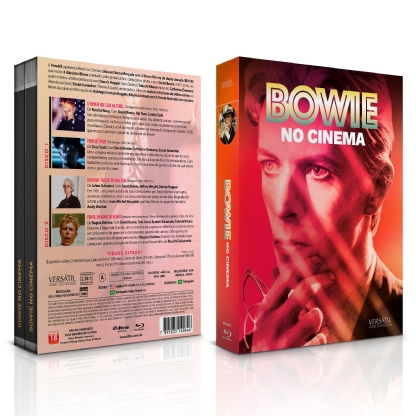 Blu-ray: Bowie No Cinema - Edição Limitada Com Livreto e 4 Cards