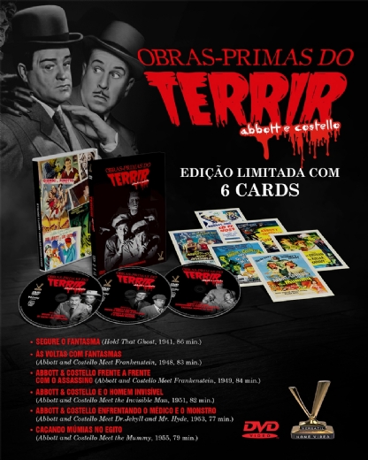 DVD - Obras-Primas do Terrir: Abbott & Costello