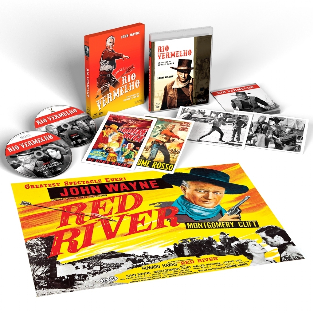 Blu-ray: Rio Vermelho - Edição Definitiva Limitada Com 1 Pôster, 1 Liv