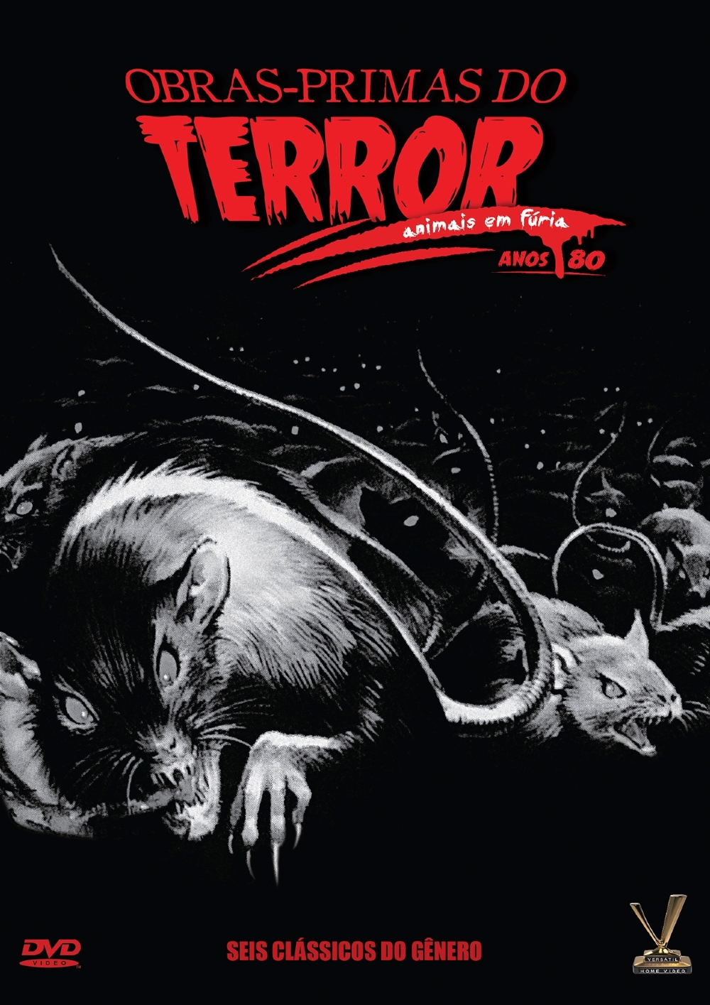 DVD Obras-Primas do Terror: Animais Em Fúria