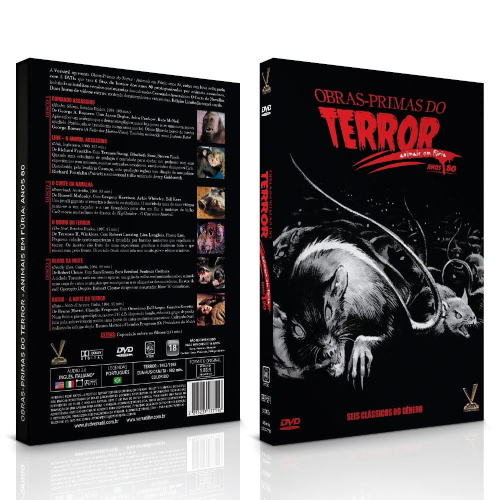  C400シリーズ リペアマニュアルDVD DVD Obras-Primas do Terror: Animais Em Fúria