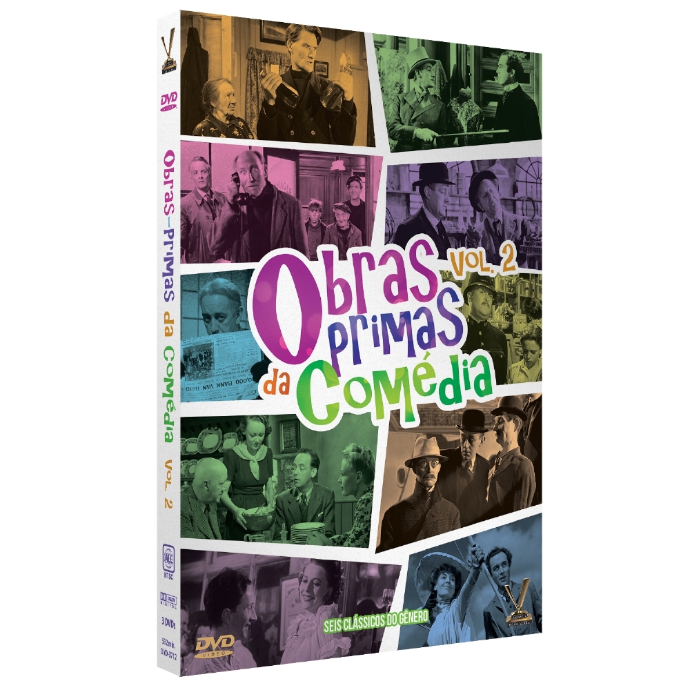 DVD Obras-Primas da Comédia Vol. 2