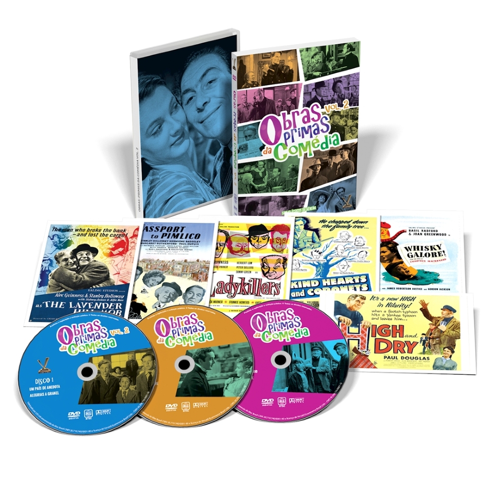 DVD Obras-Primas da Comédia Vol. 2
