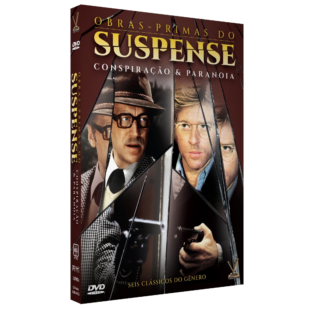 DVD Obras-Primas do Suspense: Conspiração & Paranoia