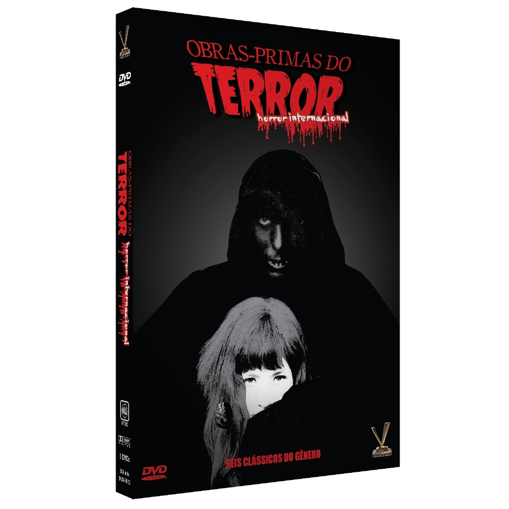 DVD Obras-Primas do Terror: Horror Internacional
