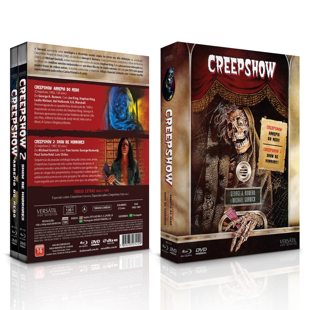 Blu-ray: Creepshow 1 & 2