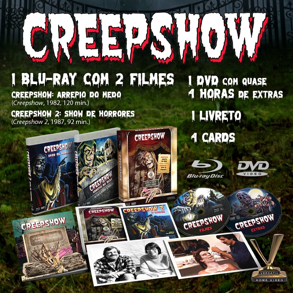 Blu-ray: Creepshow 1 & 2