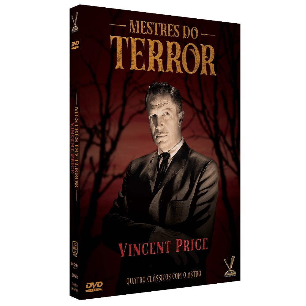 DVD - Mestres do Terror: Vincent Price