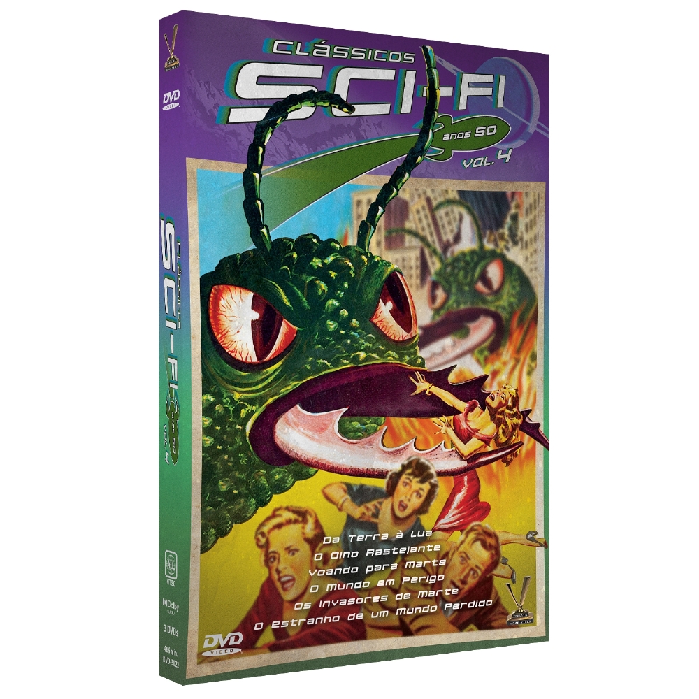DVD - Clássicos Sci-Fi: Anos 50 Vol. 4