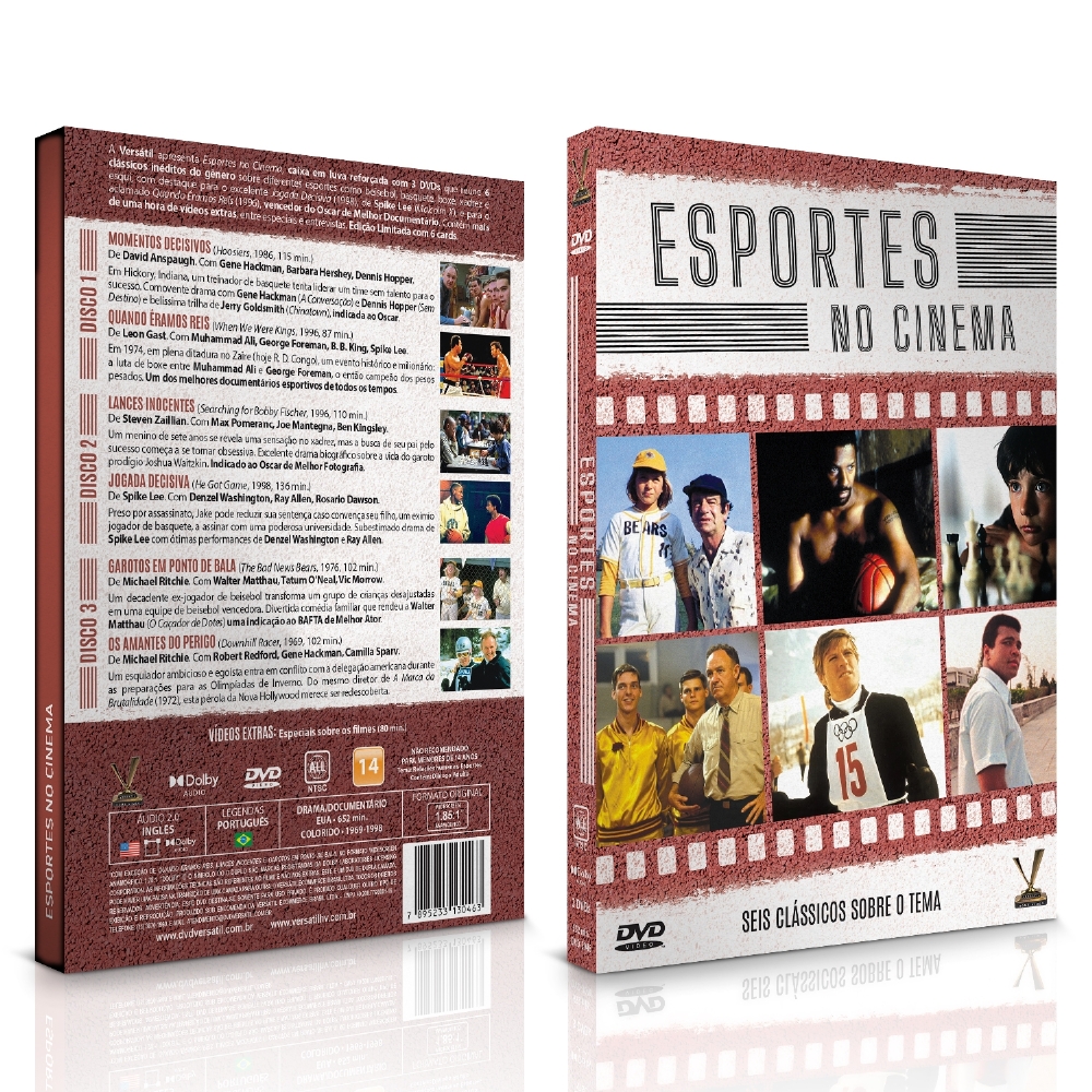 DVD - Esportes no Cinema Vol. 1