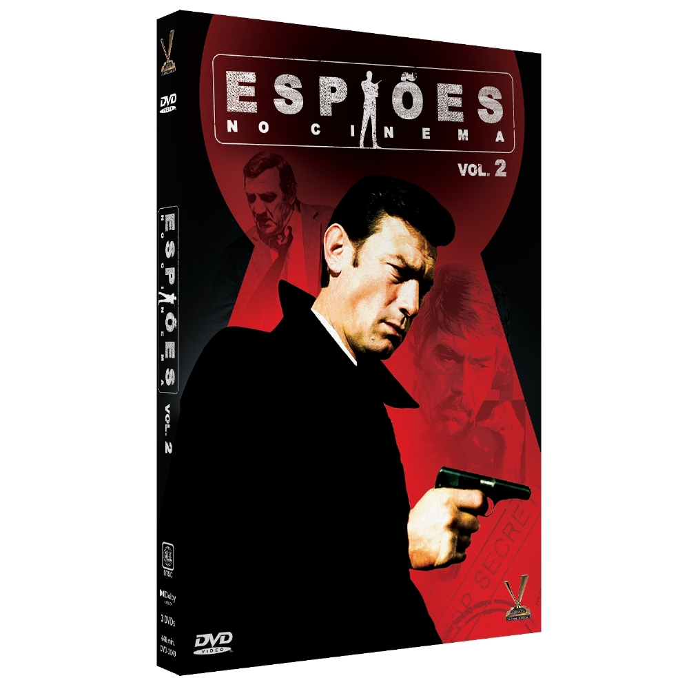 DVD - Espiões no Cinema Vol. 2