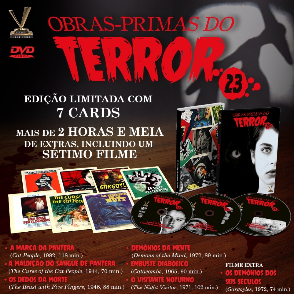 DVD - Obras-Primas do Terror Vol. 23