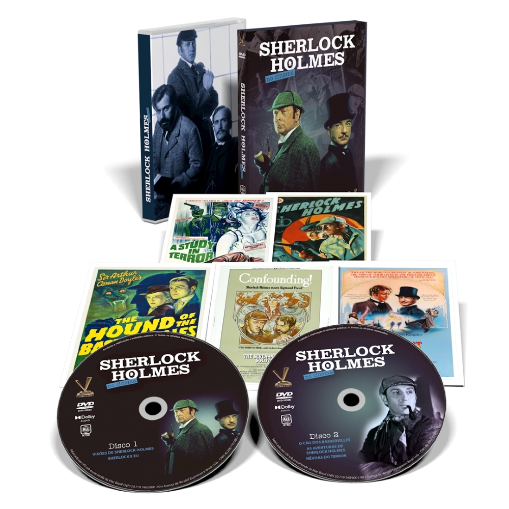 DVD - Sherlock Holmes no Cinema