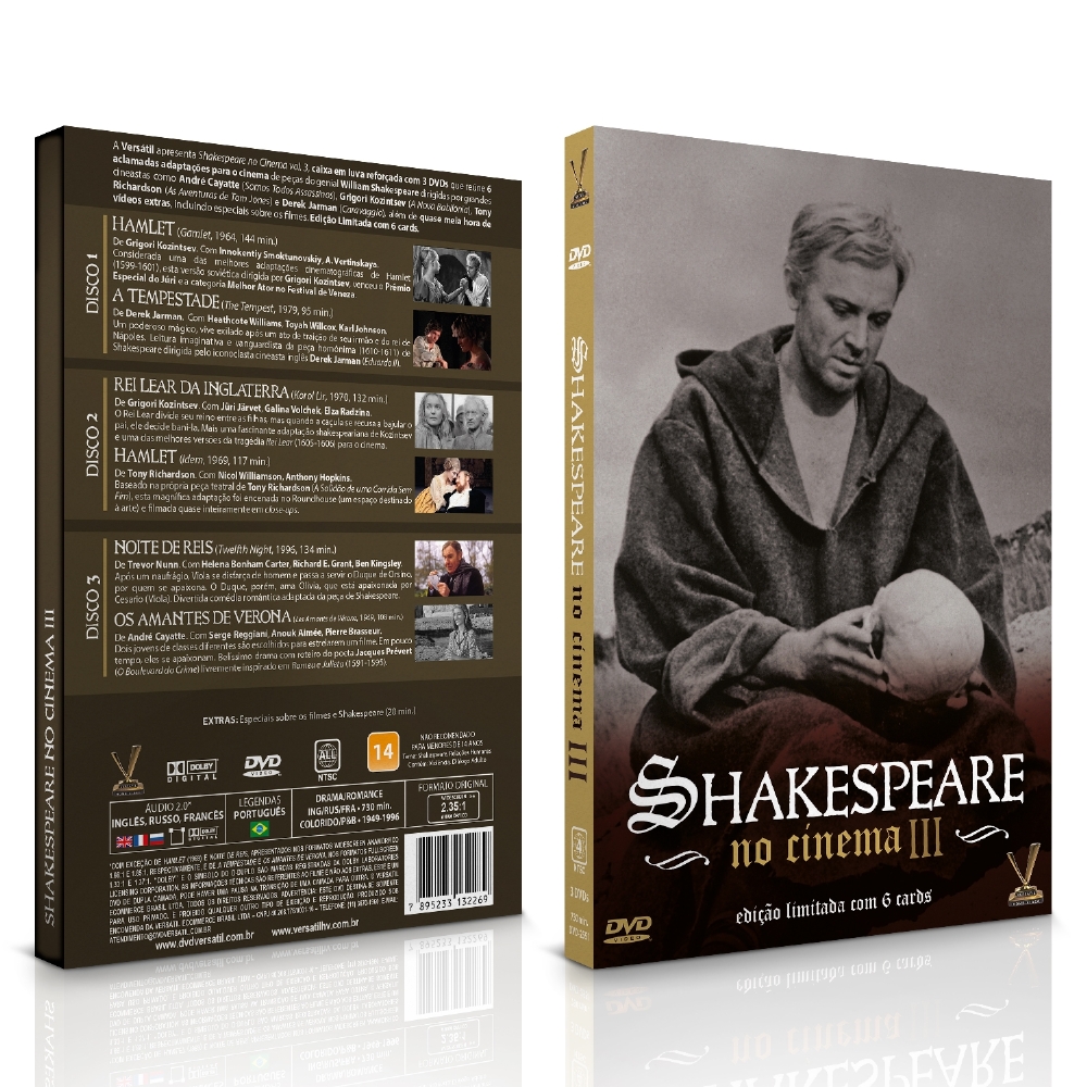 DVD - Shakespeare No Cinema Vol. 3