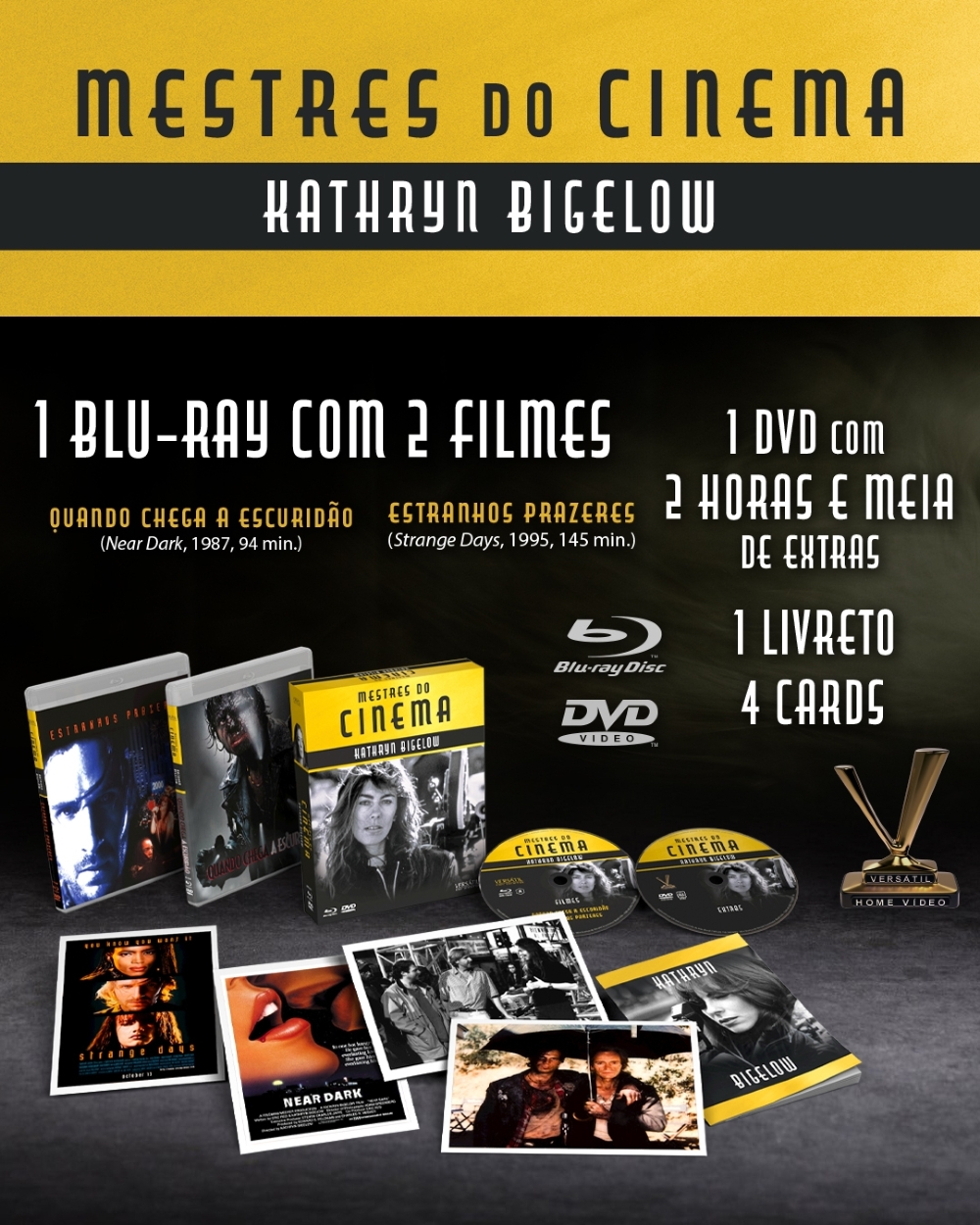 Blu-ray: Mestres do Cinema: Kathryn Bigelow