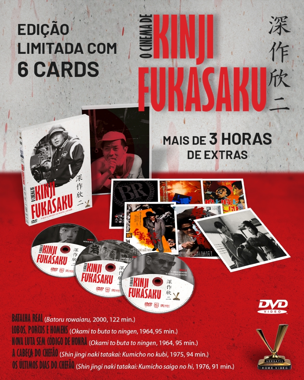 DVD - O Cinema de Kinji Fukasaku