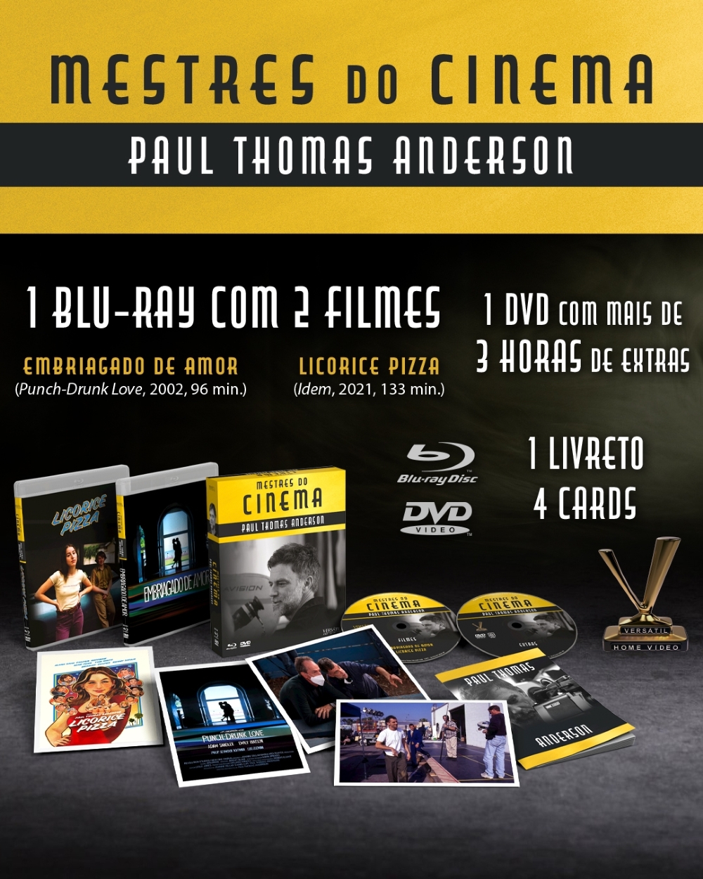 Blu-ray Mestres do Cinema: Paul Thomas Anderson