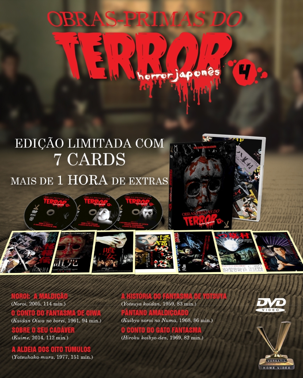 DVD - Obras-Primas do Terror: Horror Japonês Vol. 4