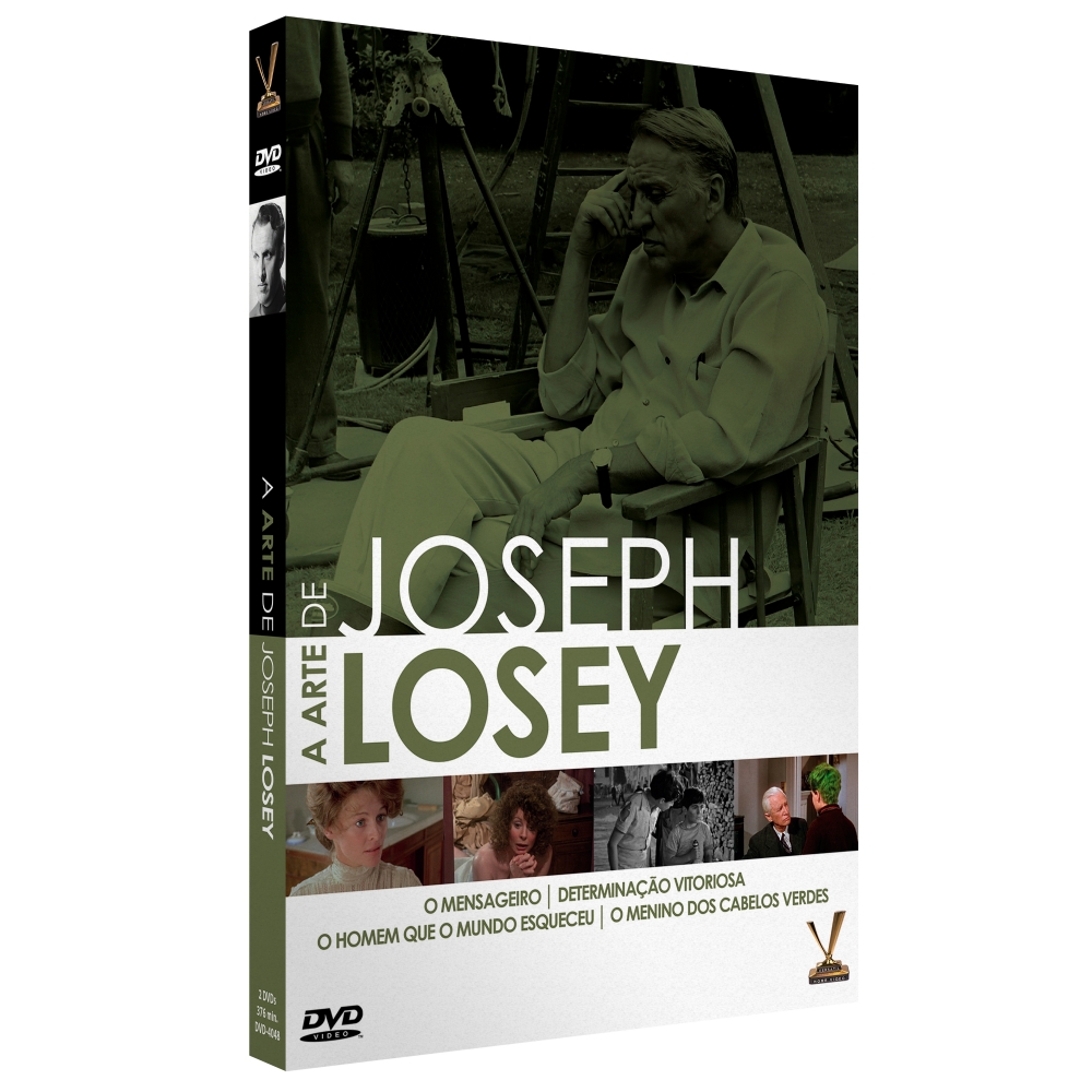 DVD - A Arte de Joseph Losey - Edição Limitada Com 4 Cards (2 DVDs)