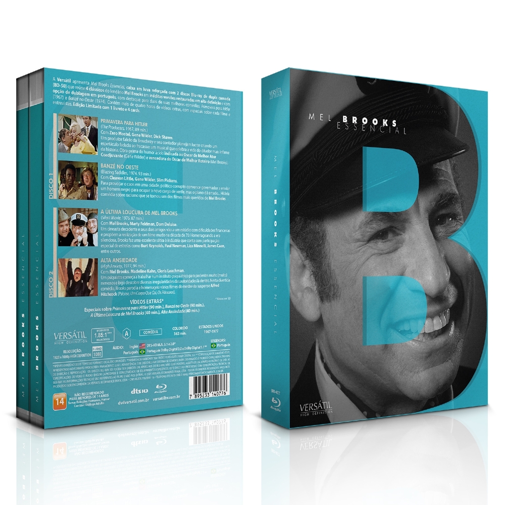 Blu-ray: Mel Brooks Essencial