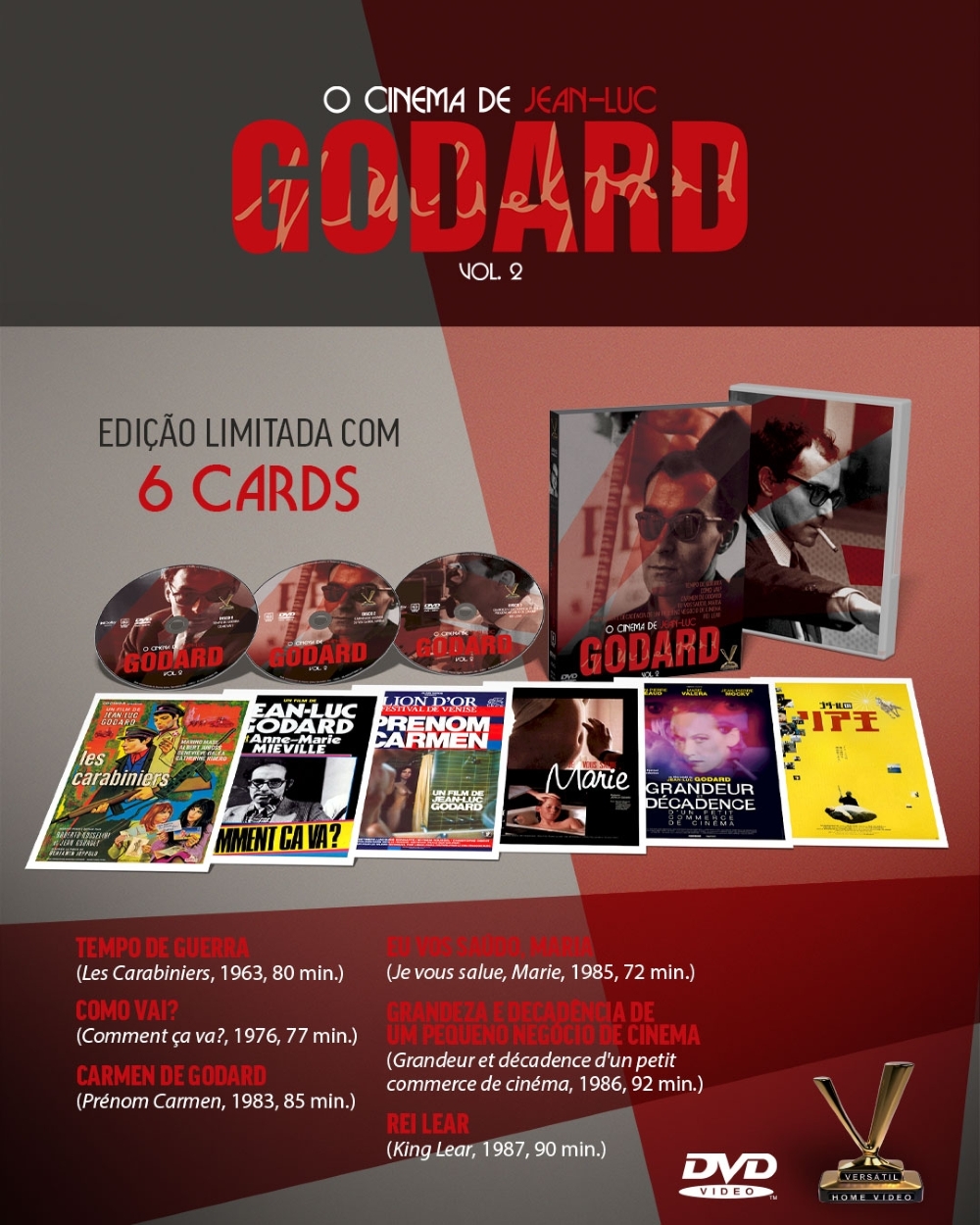 DVD - O Cinema de Godard Vol. 2