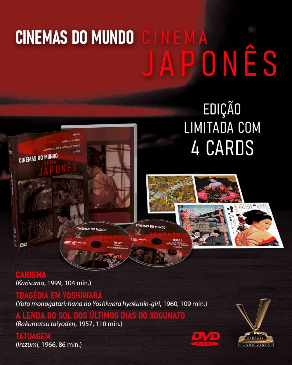 DVD - Cinemas do Mundo: Cinema Japonês