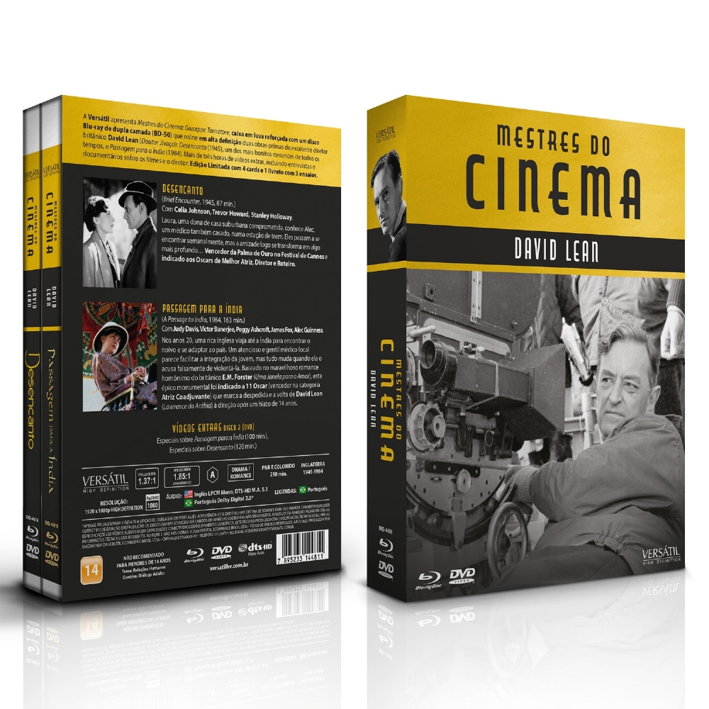 Blu-ray Mestres do Cinema: David Lean