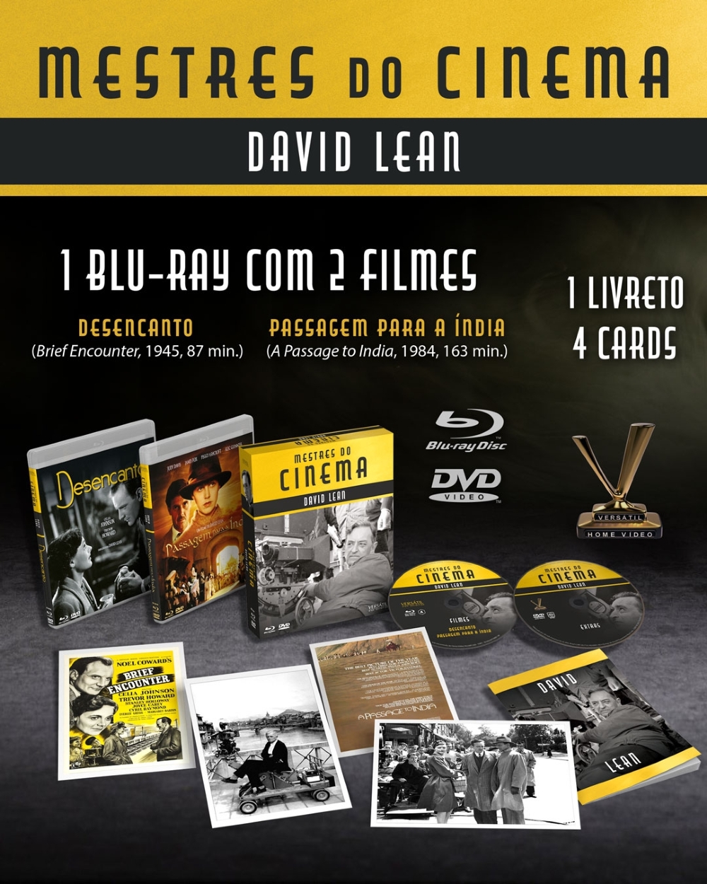 Blu-ray Mestres do Cinema: David Lean