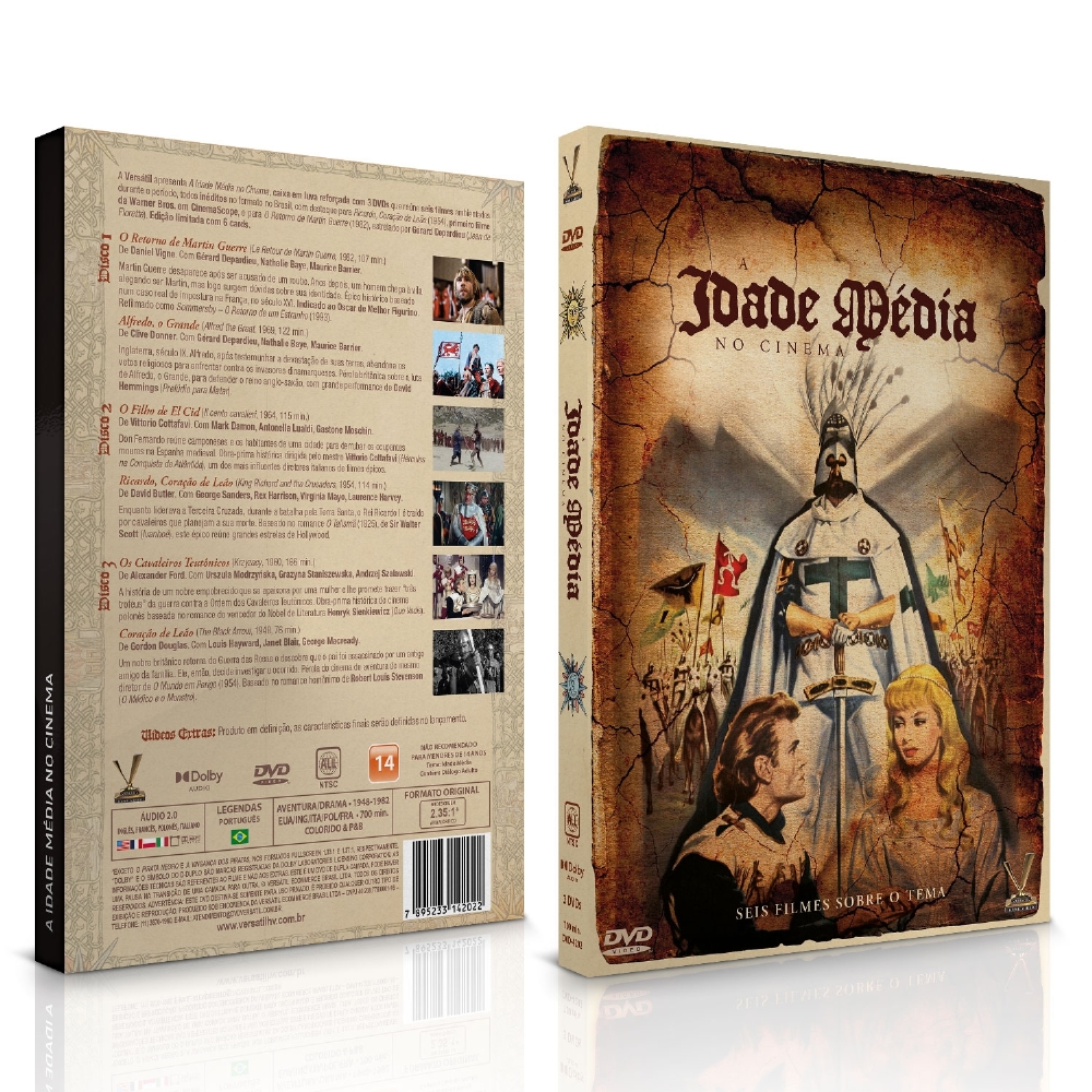 DVD - A Idade Média No Cinema