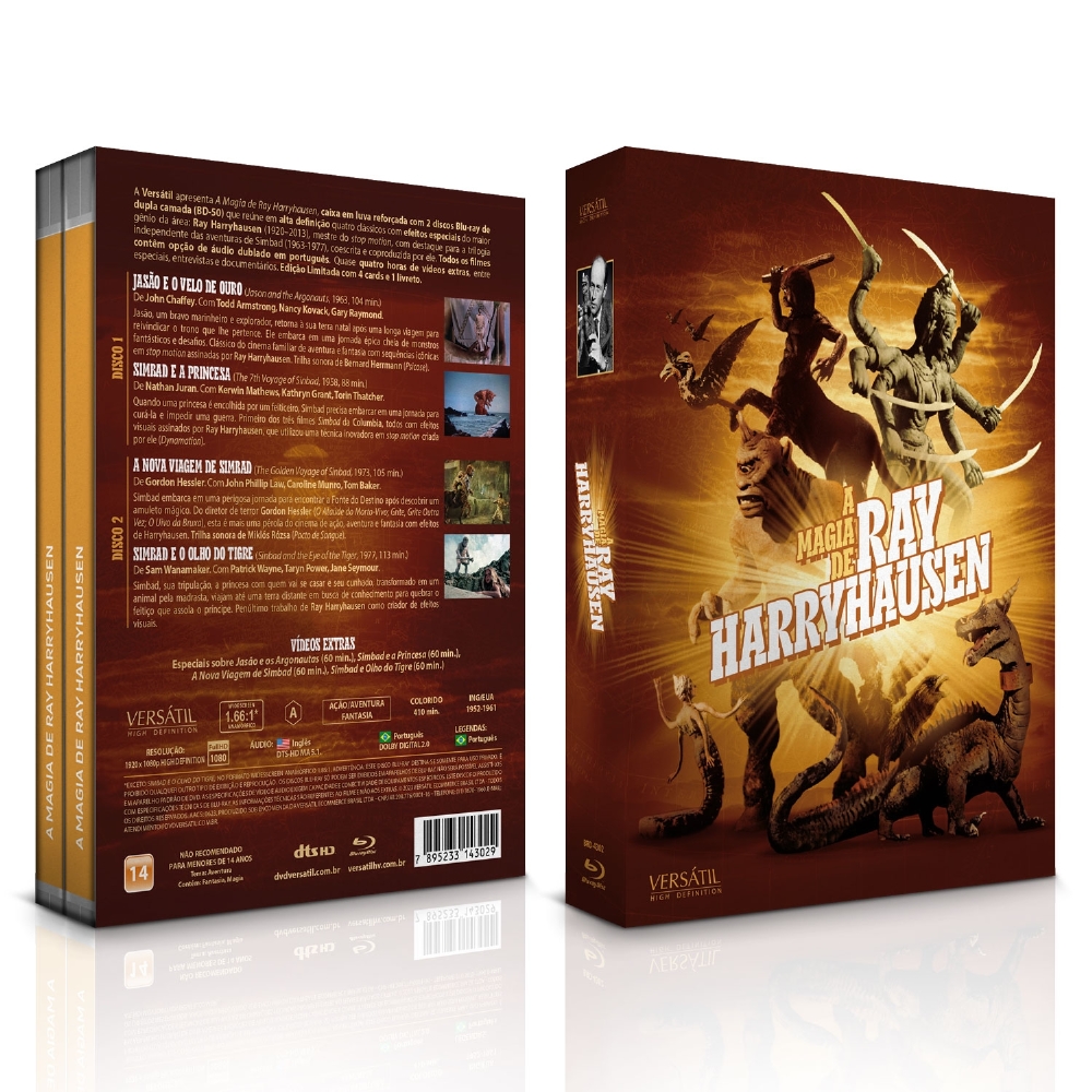 Blu-ray: A Magia de Ray Harryhausen