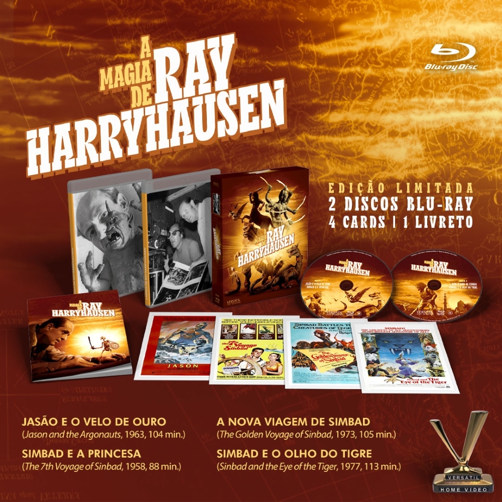 Blu-ray: A Magia de Ray Harryhausen