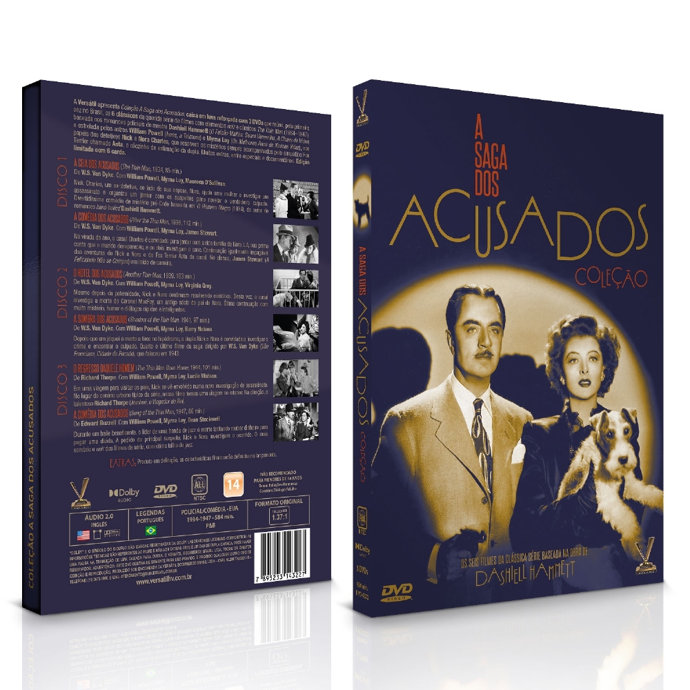 DVD - Coleção A Saga dos Acusados